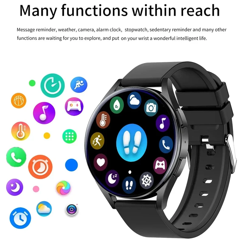 Neue Smartwatch 6 für Männer HD Full Touch Blutdruck Blutsauerstoff Bluetooth Anruf Sport Smart Watch Männer Frauen für Android IOS