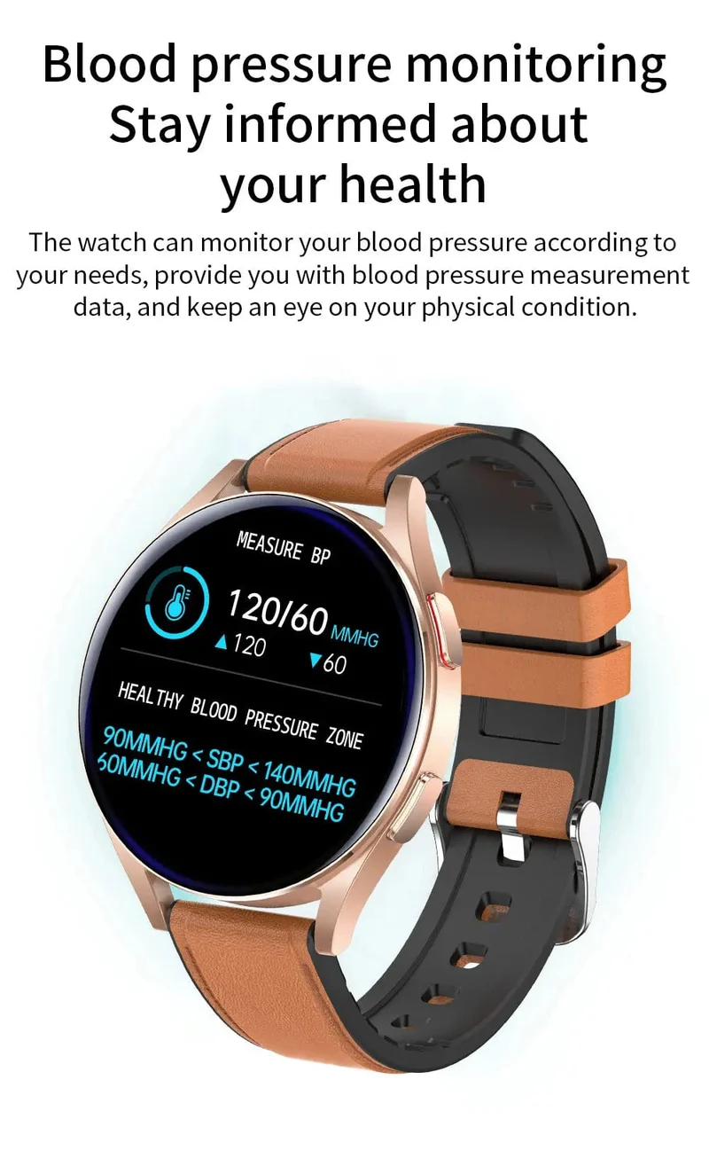 Neue Smartwatch 6 für Männer HD Full Touch Blutdruck Blutsauerstoff Bluetooth Anruf Sport Smart Watch Männer Frauen für Android IOS