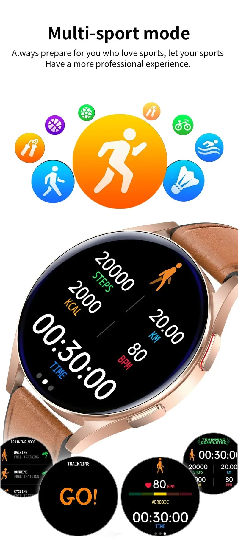 Neue Smartwatch 6 für Männer HD Full Touch Blutdruck Blutsauerstoff Bluetooth Anruf Sport Smart Watch Männer Frauen für Android IOS