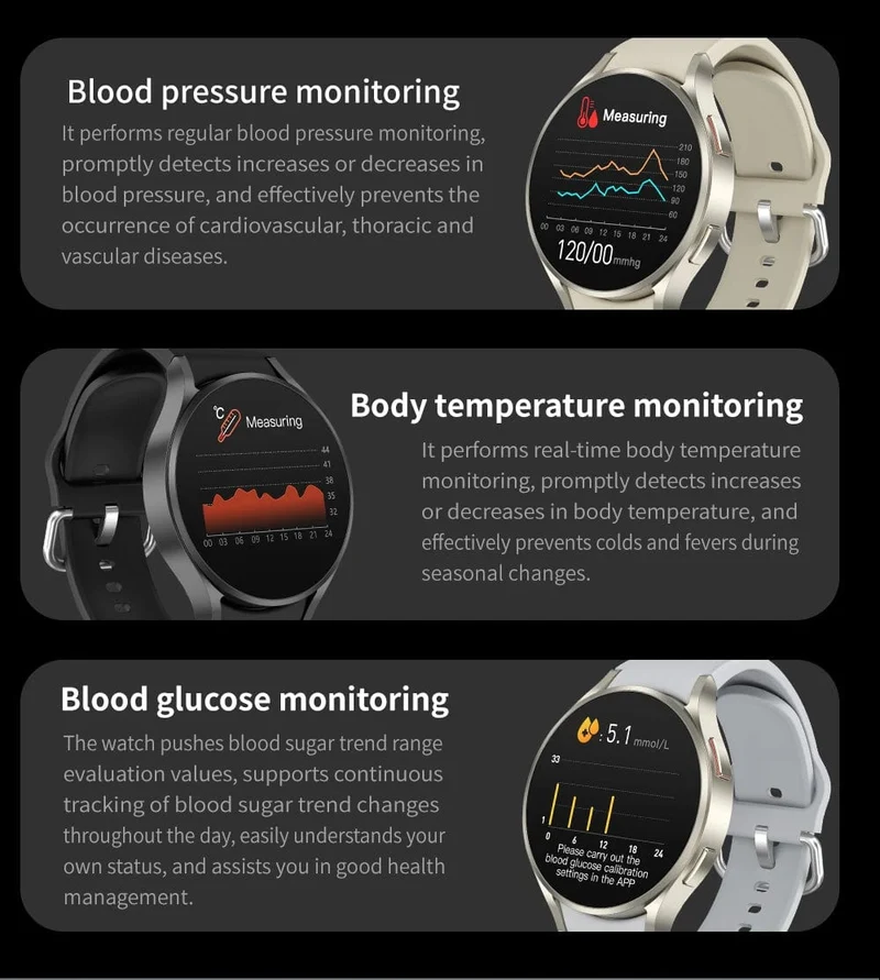 2024 Neu für Samsung Galaxy Watch 6 Classic Smart Watch Männer Frauen Benutzerdefiniertes Zifferblatt HD AMOLED Sprachanruf NFC GPS Tracker Sportuhren