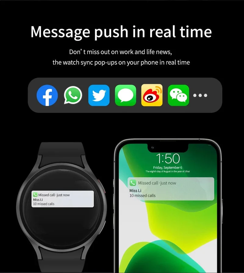 2024 Neu für Samsung Galaxy Watch 6 Classic Smart Watch Männer Frauen Benutzerdefiniertes Zifferblatt HD AMOLED Sprachanruf NFC GPS Tracker Sportuhren