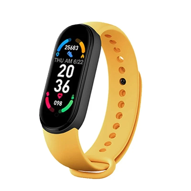 M6 Smart Watch Männer Frauen Fitness Smart Armband Sport Band Herzfrequenz Blutdruckmessgerät Wasserdichte Multifunktionsuhren