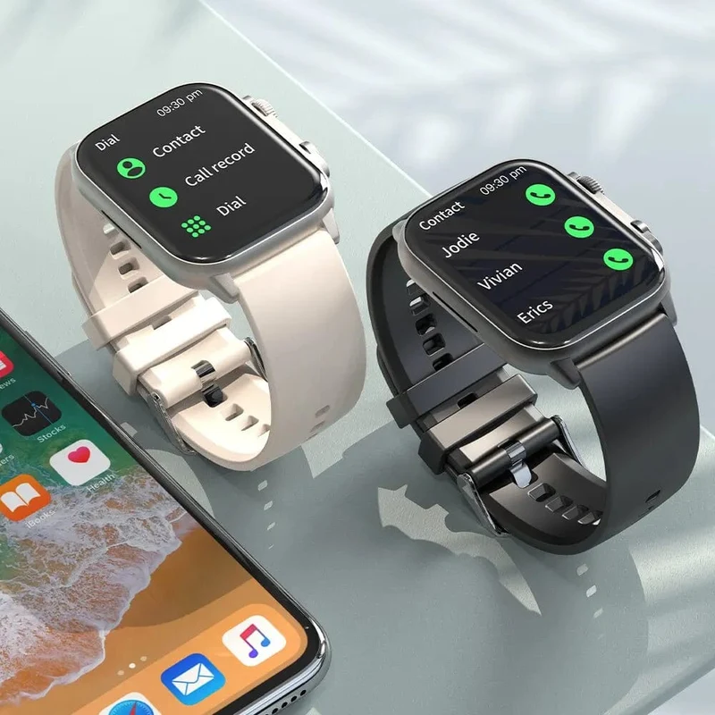 COLMI C81 2.0 Zoll AMOLED Smartwatch unterstützt AOD 100 Sportmodi IP68 wasserdichte Smartwatch für Männer und Frauen PK Ultra Series 8
