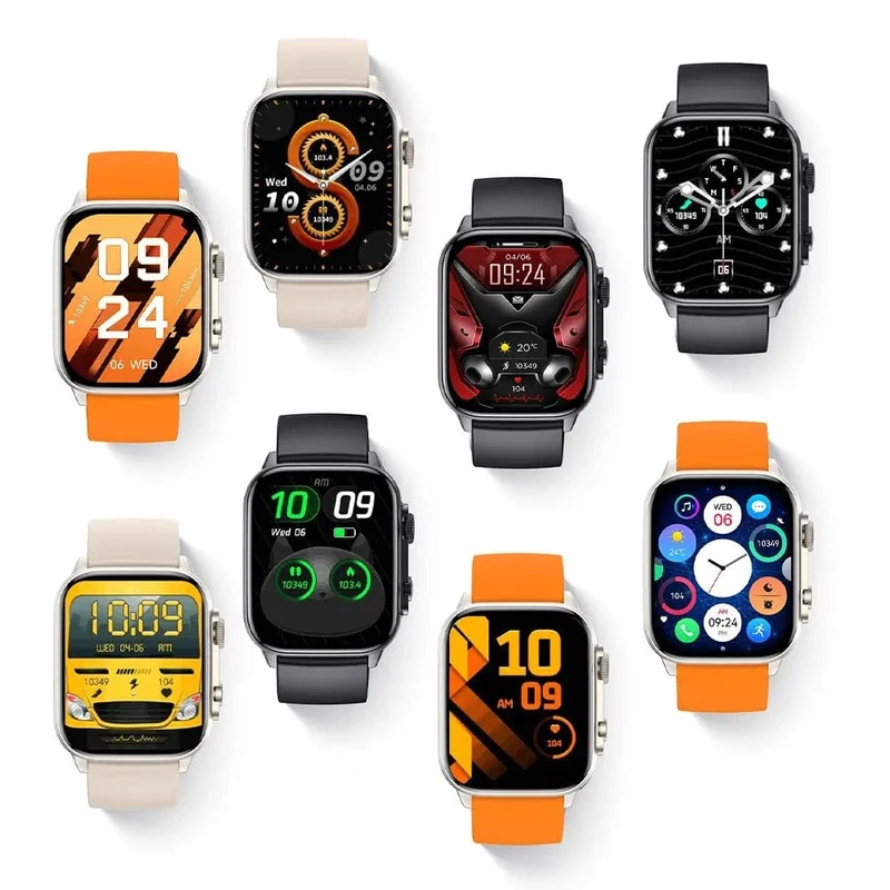 COLMI C81 2.0 Zoll AMOLED Smartwatch unterstützt AOD 100 Sportmodi IP68 wasserdichte Smartwatch für Männer und Frauen PK Ultra Series 8