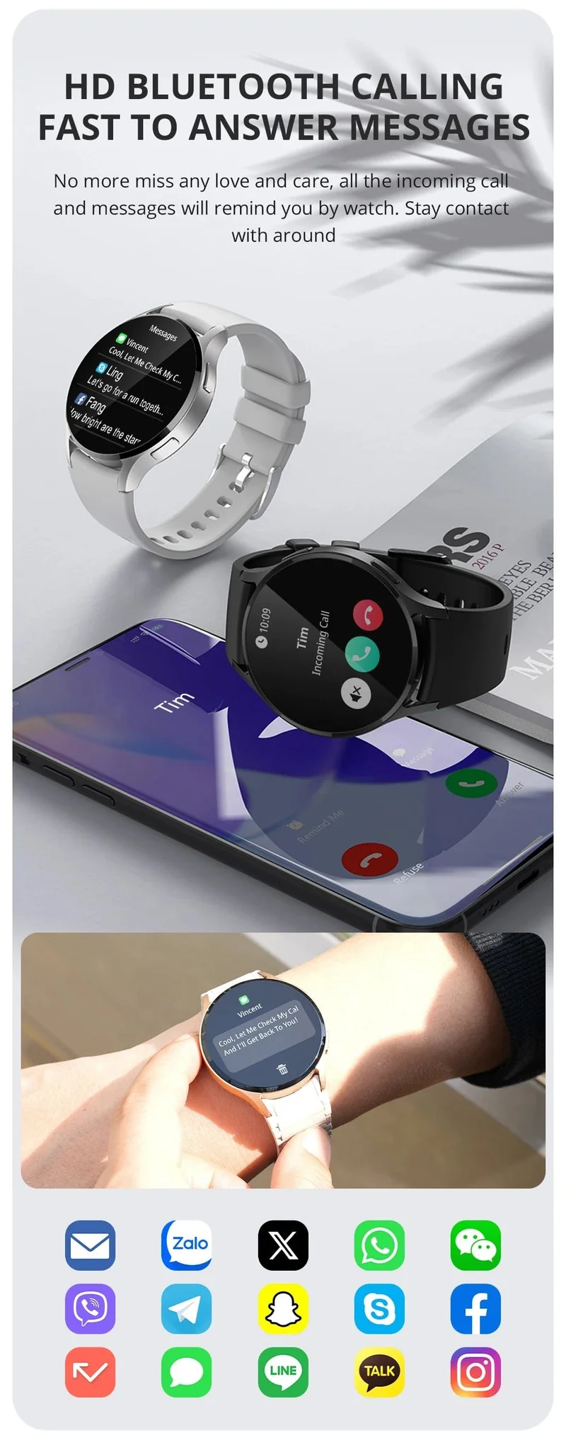 COLMI i28 Ultra AI Smartwatch, AMOLED-Display, integriertes AI Da-GPT, muslimisches Gebet, Bluetooth-Anrufuhr, Smartwatch für Männer und Frauen