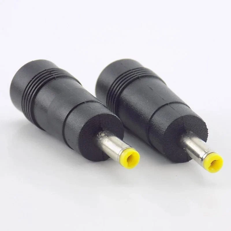 1/5 stücke AC DC Power Stecker Stecker Buchse auf Stecker Adapter Stecker Laptop Audio Kabel Konverter 5.5mm x 2.1mm auf 4.0mm x 1.7mm