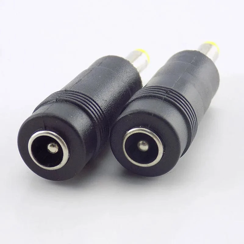 1/5 stücke AC DC Power Stecker Stecker Buchse auf Stecker Adapter Stecker Laptop Audio Kabel Konverter 5.5mm x 2.1mm auf 4.0mm x 1.7mm