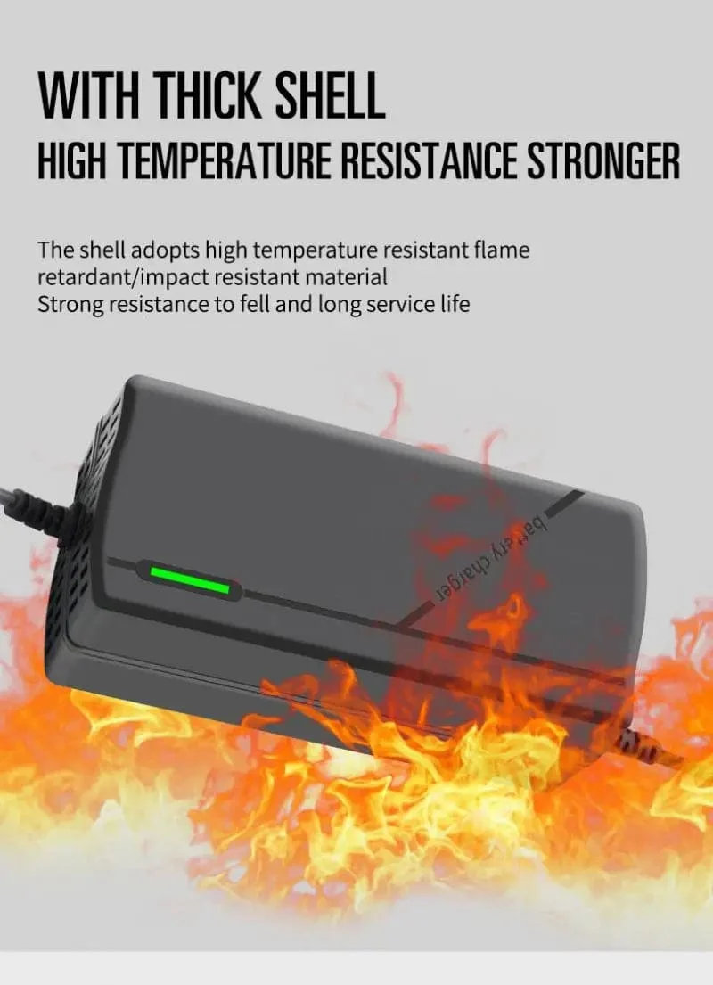 36V 48V 60V 72V Ladegerät 2A 5A Lithium-Batterie Pack 42 54.6 67.2 84V 10 13 16 20S Smart Intelligente Schnelle Lade Ladegerät EU Stecker