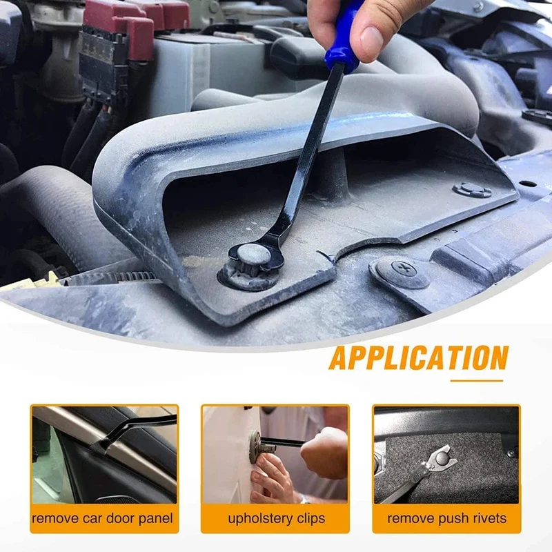 Autotür-Clip-Panel Audio-Video-Dashboard-Entfernungsset Installateur Hebelwerkzeug Navigation Demontage Automobil-Nagelzieher
