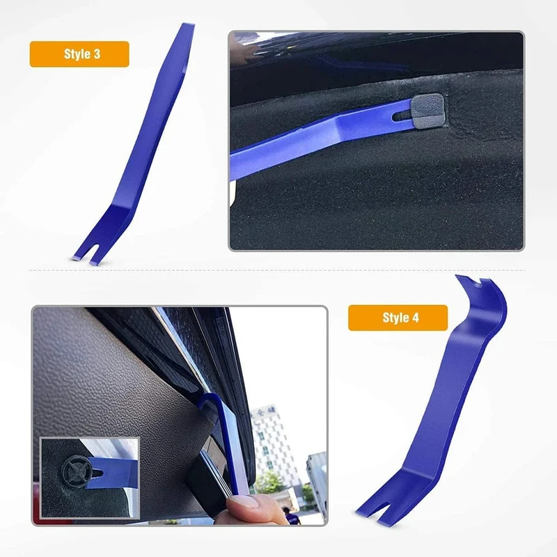 Autotür-Clip-Panel Audio-Video-Dashboard-Entfernungsset Installateur Hebelwerkzeug Navigation Demontage Automobil-Nagelzieher