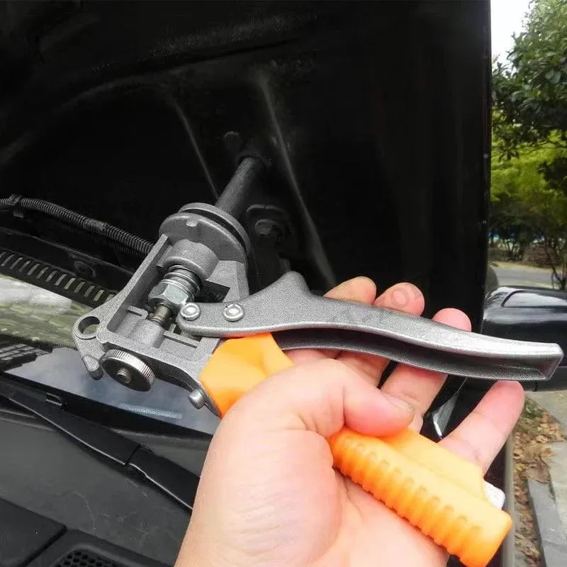 Werkzeug zur Reparatur von Kotflügelkanten, Dellenreparaturset ohne Ausbeulen, Karosseriereparaturwerkzeuge, Kantenbeschneidezange für Autos, flaches Loch, Messschieber-Werkzeugclip