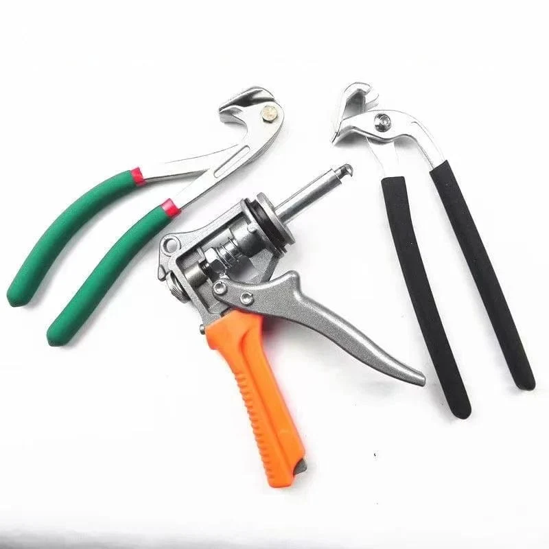 Werkzeug zur Reparatur von Kotflügelkanten, Dellenreparaturset ohne Ausbeulen, Karosseriereparaturwerkzeuge, Kantenbeschneidezange für Autos, flaches Loch, Messschieber-Werkzeugclip