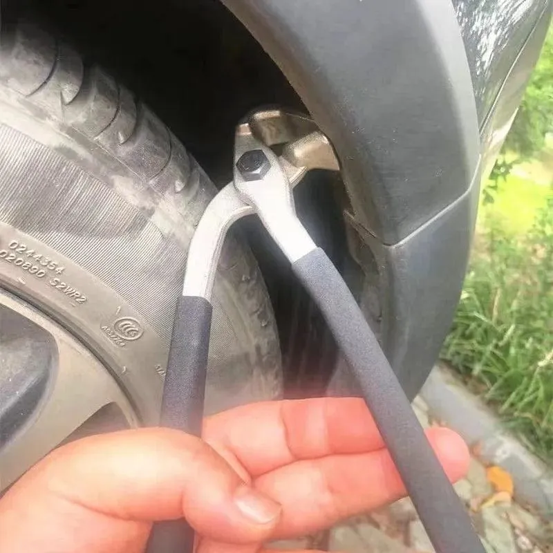 Werkzeug zur Reparatur von Kotflügelkanten, Dellenreparaturset ohne Ausbeulen, Karosseriereparaturwerkzeuge, Kantenbeschneidezange für Autos, flaches Loch, Messschieber-Werkzeugclip