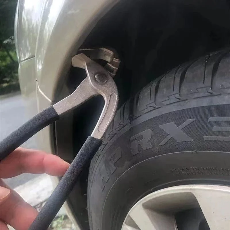Werkzeug zur Reparatur von Kotflügelkanten, Dellenreparaturset ohne Ausbeulen, Karosseriereparaturwerkzeuge, Kantenbeschneidezange für Autos, flaches Loch, Messschieber-Werkzeugclip