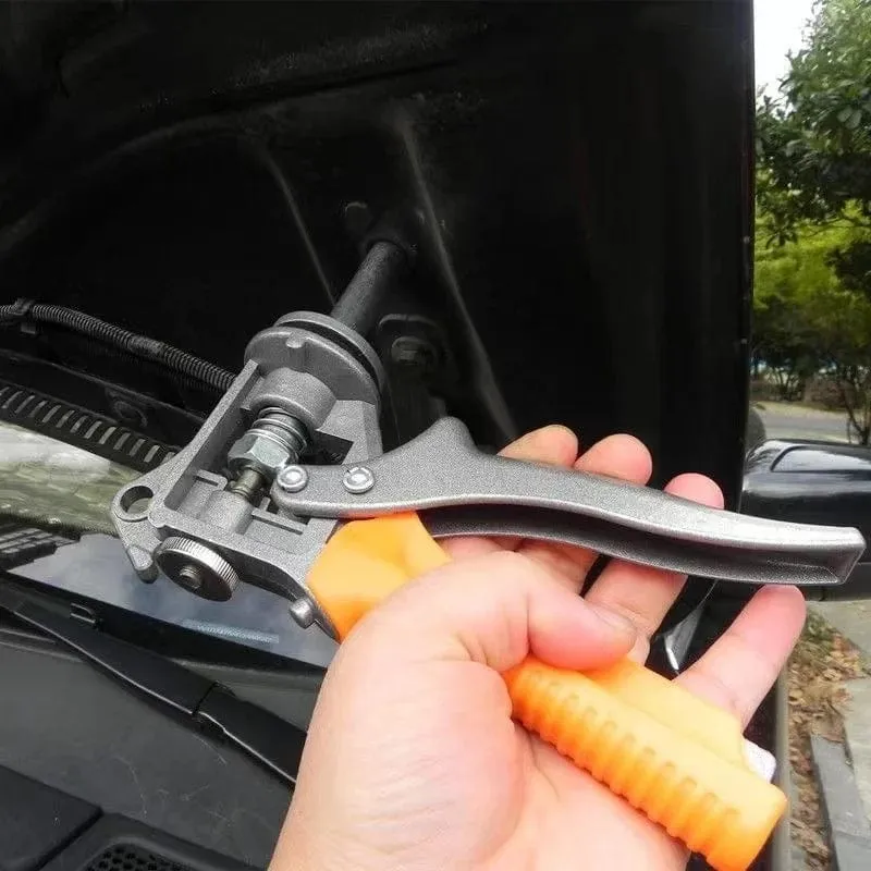 Werkzeug zur Reparatur von Kotflügelkanten, Dellenreparaturset ohne Ausbeulen, Karosseriereparaturwerkzeuge, Kantenbeschneidezange für Autos, flaches Loch, Messschieber-Werkzeugclip