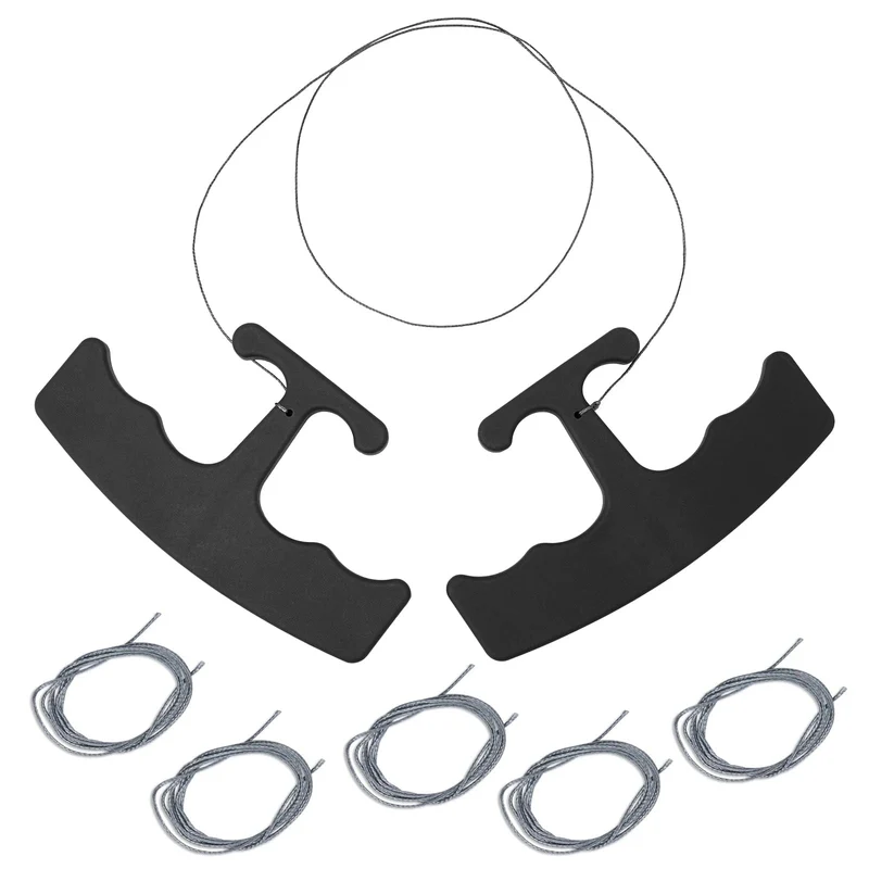 FOSHIO Auto-Emblem-Logo-Entferner-Werkzeug Fahrzeugkarosserie-Etikett-Aufkleber-Kleber-Peeling-Reinigung Automotive Spoiler Stripping Knifeless Wire