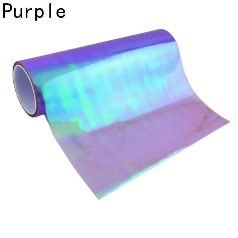 2024 neue glänzende Auto Licht Scheinwerfer Rücklicht Tönung Vinyl Film Aufkleber Blatt Nebel Licht Hinten Lampe Matt Rauch Film 30x60cm