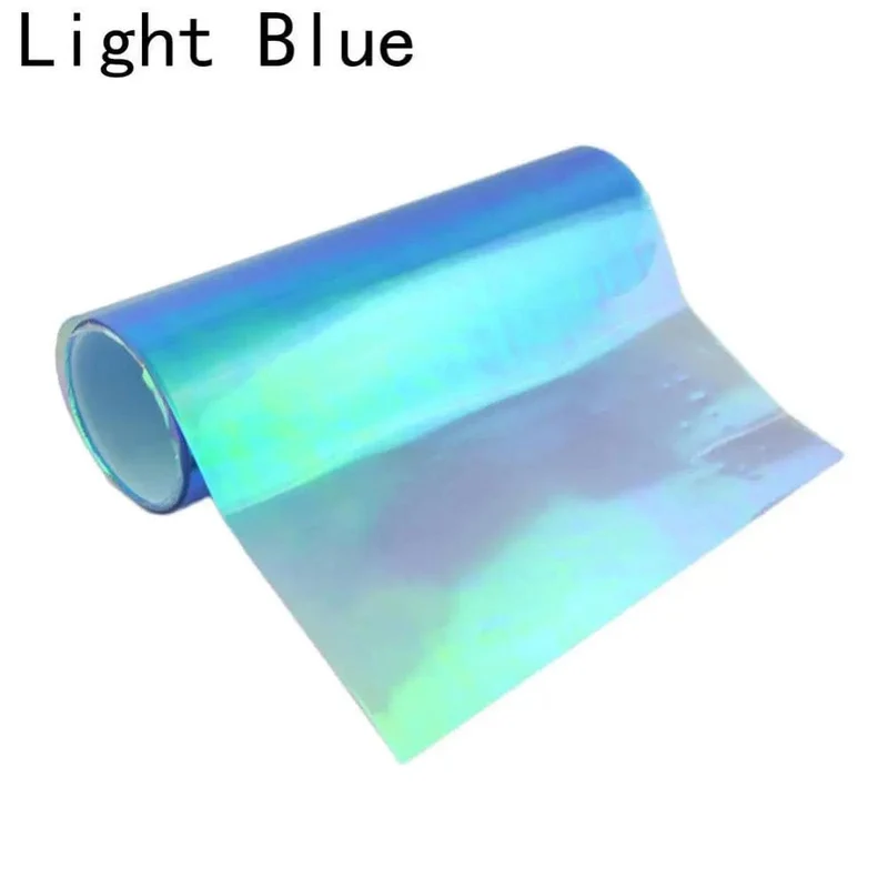 2024 neue glänzende Auto Licht Scheinwerfer Rücklicht Tönung Vinyl Film Aufkleber Blatt Nebel Licht Hinten Lampe Matt Rauch Film 30x60cm