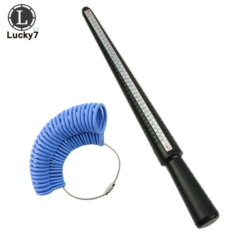 Schmuckwerkzeuge Ringgrößendorn Stick Fingermessgerät Ringgrößenmessgerät Schmuckwerkzeugset Ringgröße messen