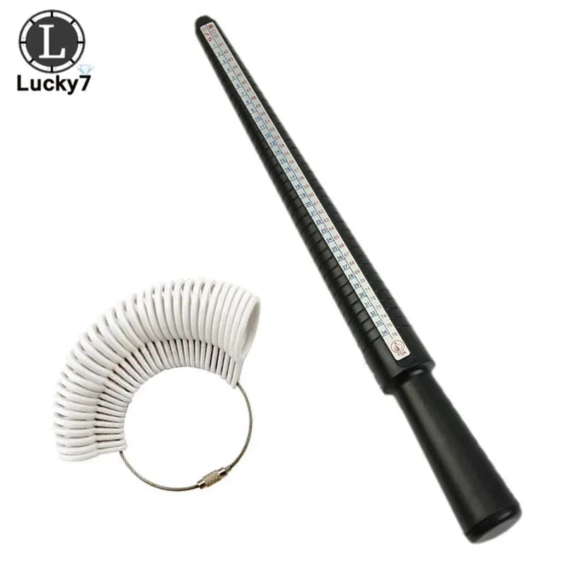 Schmuckwerkzeuge Ringgrößendorn Stick Fingermessgerät Ringgrößenmessgerät Schmuckwerkzeugset Ringgröße messen