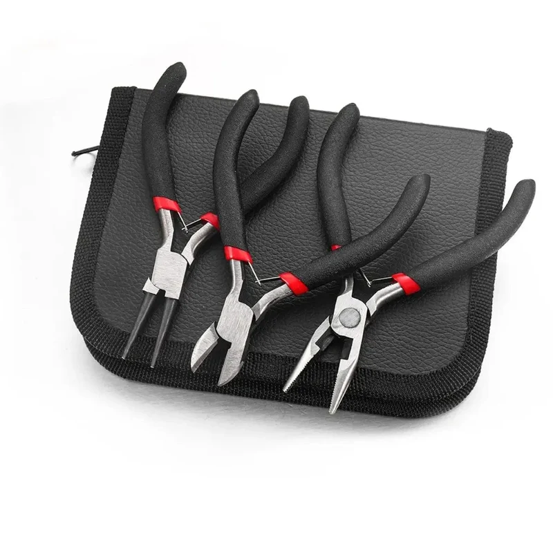 1 Satz Werkzeuge zur Herstellung von Schmuckwerkzeug-Sets Organizer Zange Pinzette Passend für Armband Halskette Herstellung von Schmuck Jaking Kits
