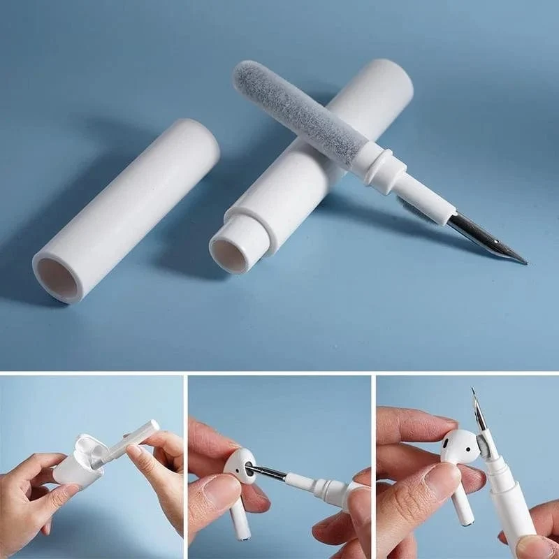 Bluetooth-Kopfhörer-Reinigungsset für Airpods Pro 1 2 3 Ohrhörergehäuse-Reinigungsstift-Pinsel-Werkzeug für Xiaomi Huawei Lenovo-Headset