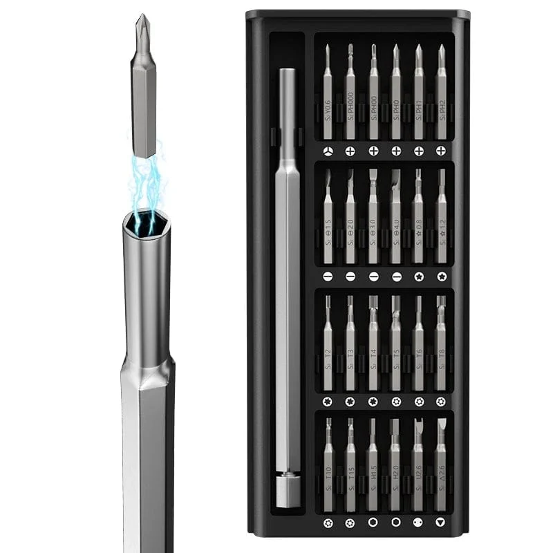 25-in-1-Schraubendreher-Set mit präzisem magnetischem Multifunktions-Haushaltswerkzeug für die Demontage und Reparatur von Smart Home-PC-Telefonen