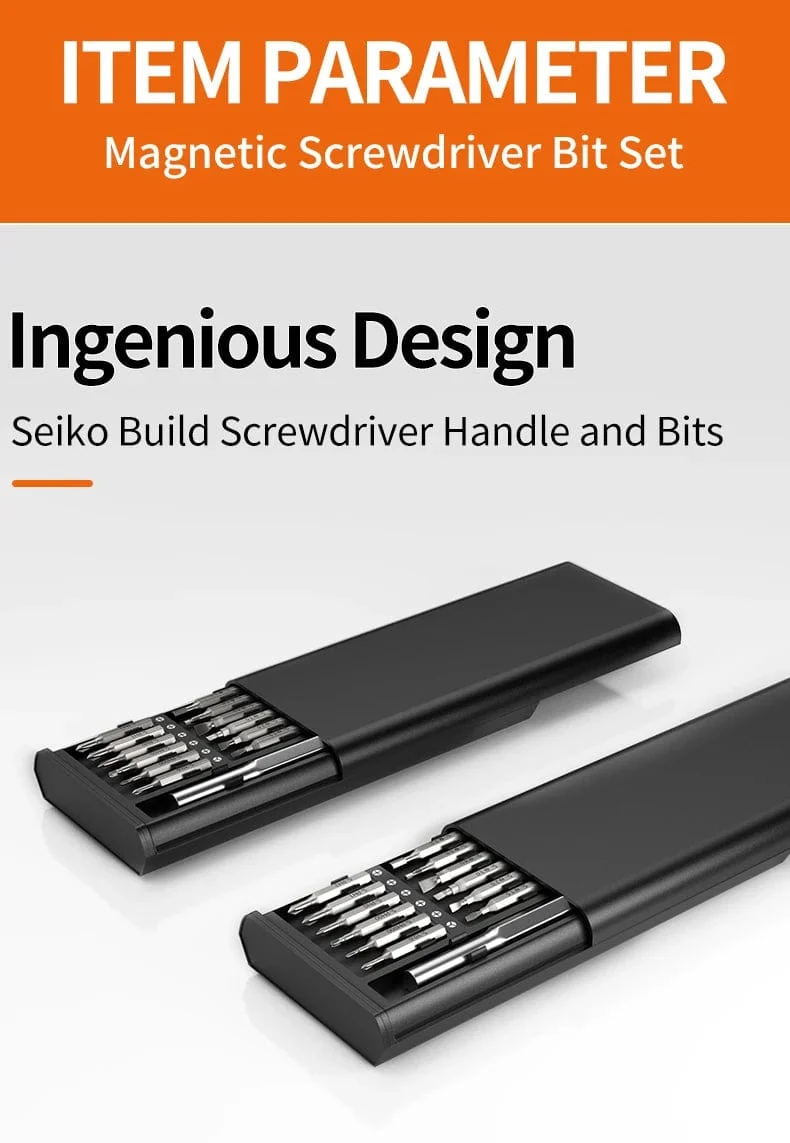 25-in-1-Schraubendreher-Set mit präzisem magnetischem Multifunktions-Haushaltswerkzeug für die Demontage und Reparatur von Smart Home-PC-Telefonen