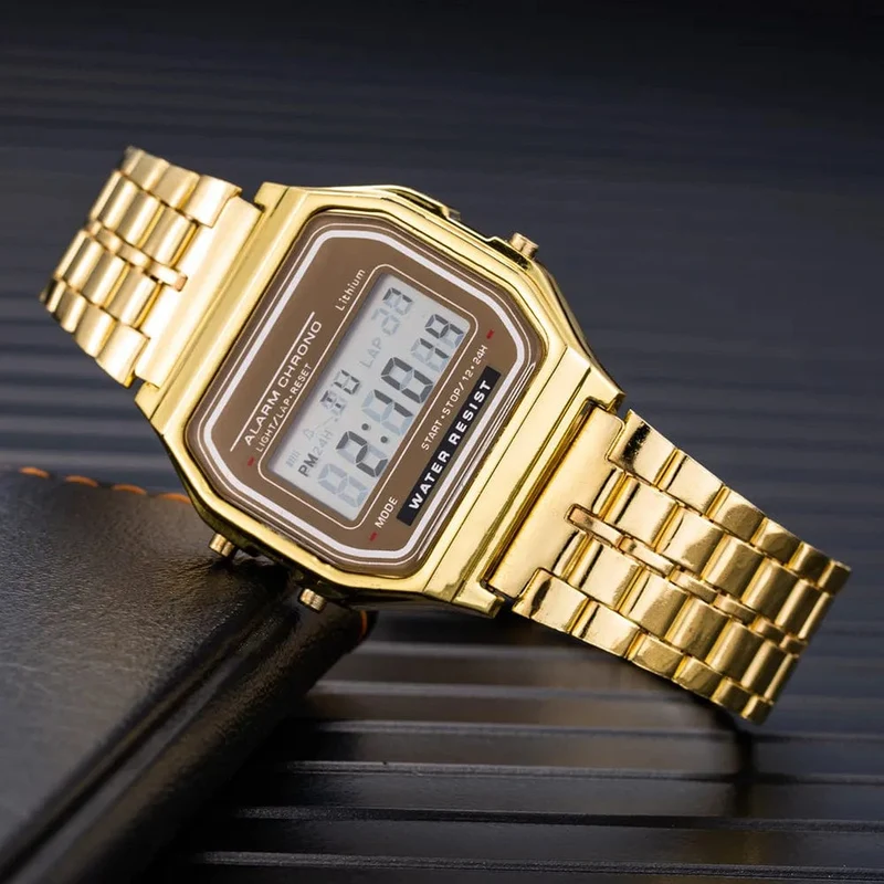Luxus frauen Rose Gold Silikon Uhren Frauen Mode LED Digital Uhr Casual Damen Elektronische Uhr Reloj Mujer 2022