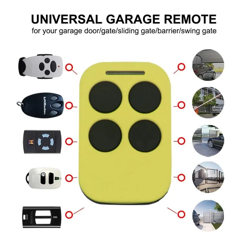 Universal-Mehrfrequenz-Garagentor-Fernbedienung 280-868 MHz Torsteuerung 433 MHz 315 390 RFID-Kopierer-Duplizierer