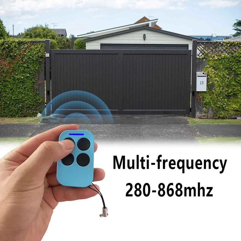 Universal-Mehrfrequenz-Garagentor-Fernbedienung 280-868 MHz Torsteuerung 433 MHz 315 390 RFID-Kopierer-Duplizierer