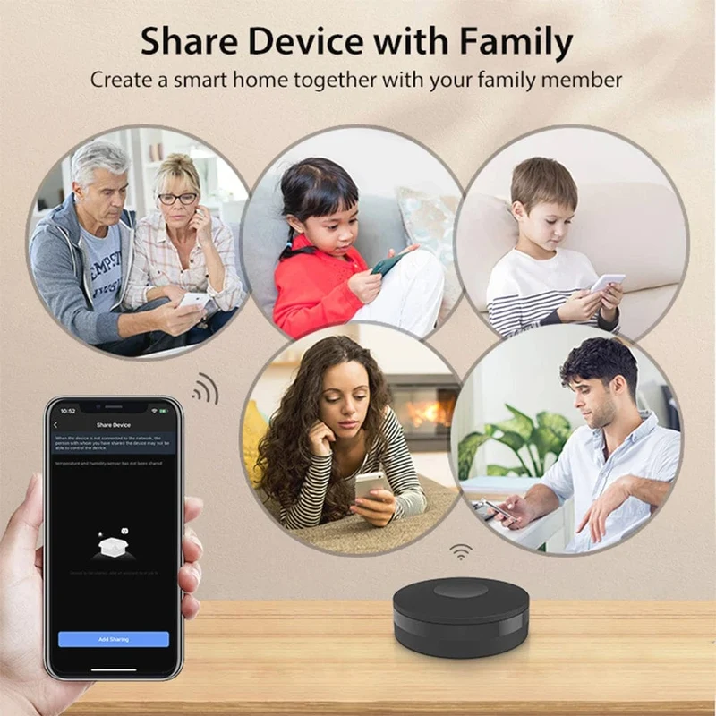 Tuya Smart Wifi RF IR Fernbedienung Smart Home für Klimaanlage ALLE TV LG TV Unterstützt Alexa Google Home