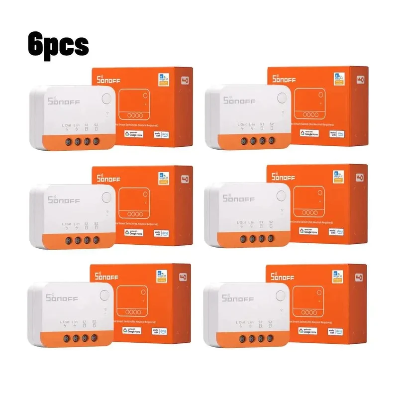 1/10 SONOFF ZBMINI-L2 Kein Neutralleiter erforderlich Extremer Zigbee Smart Switch über Alexa Home Assistant Zigbee2MQTT Smartthings HUB