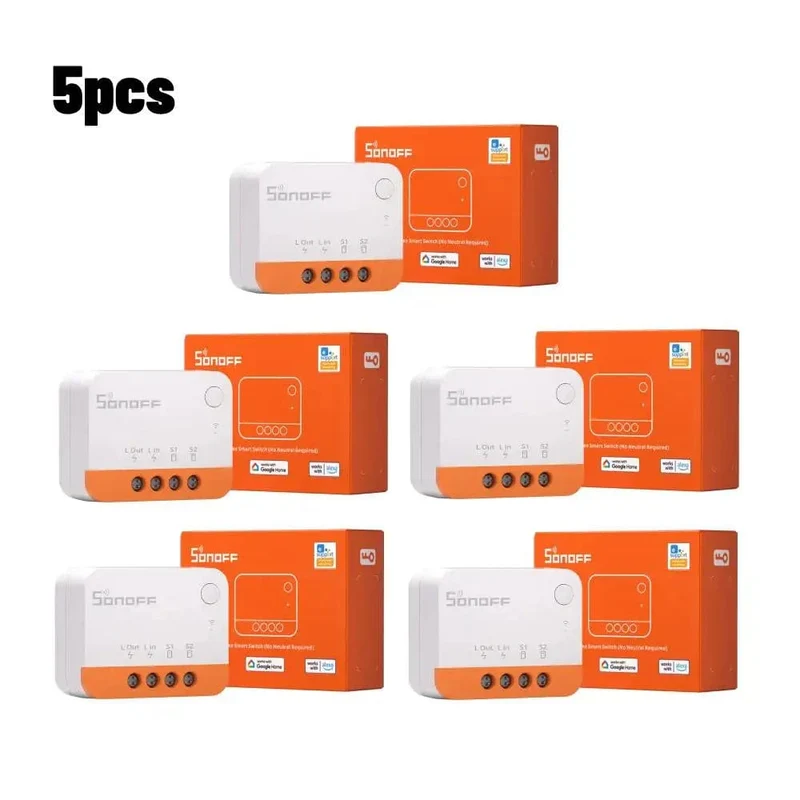 1/10 SONOFF ZBMINI-L2 Kein Neutralleiter erforderlich Extremer Zigbee Smart Switch über Alexa Home Assistant Zigbee2MQTT Smartthings HUB