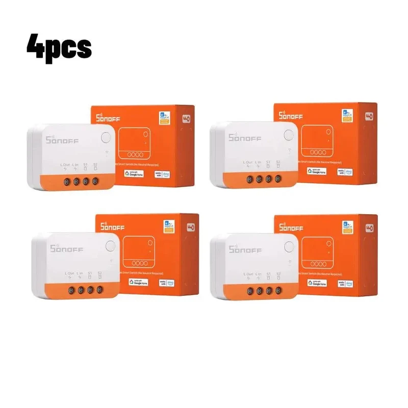 1/10 SONOFF ZBMINI-L2 Kein Neutralleiter erforderlich Extremer Zigbee Smart Switch über Alexa Home Assistant Zigbee2MQTT Smartthings HUB