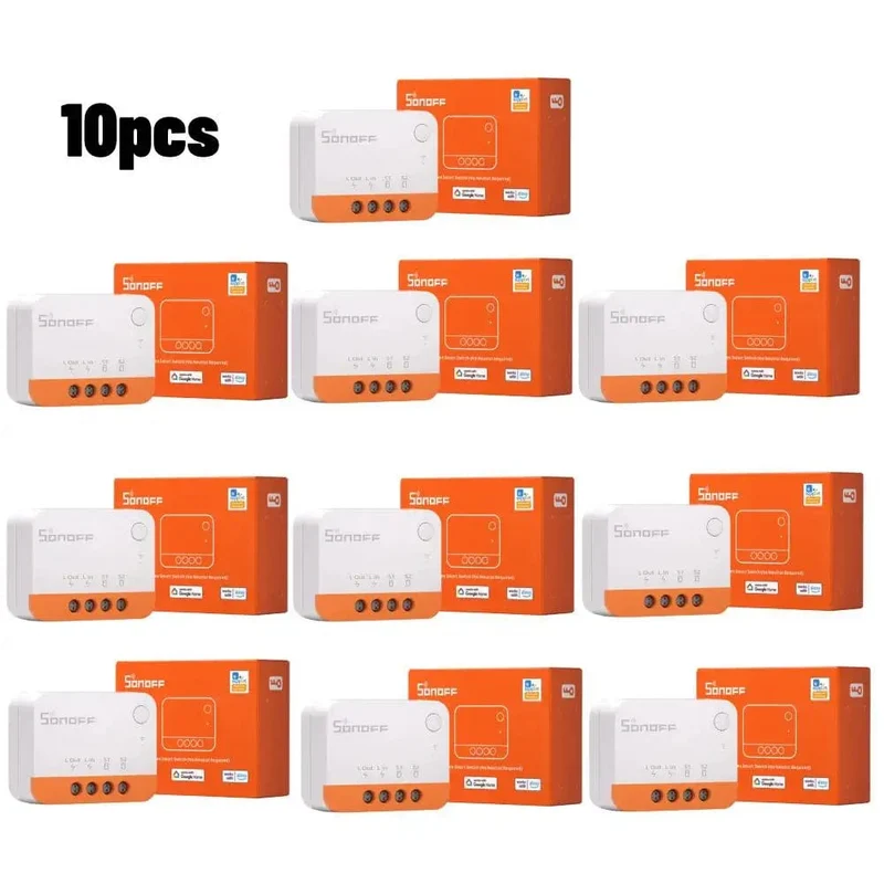 1/10 SONOFF ZBMINI-L2 Kein Neutralleiter erforderlich Extremer Zigbee Smart Switch über Alexa Home Assistant Zigbee2MQTT Smartthings HUB