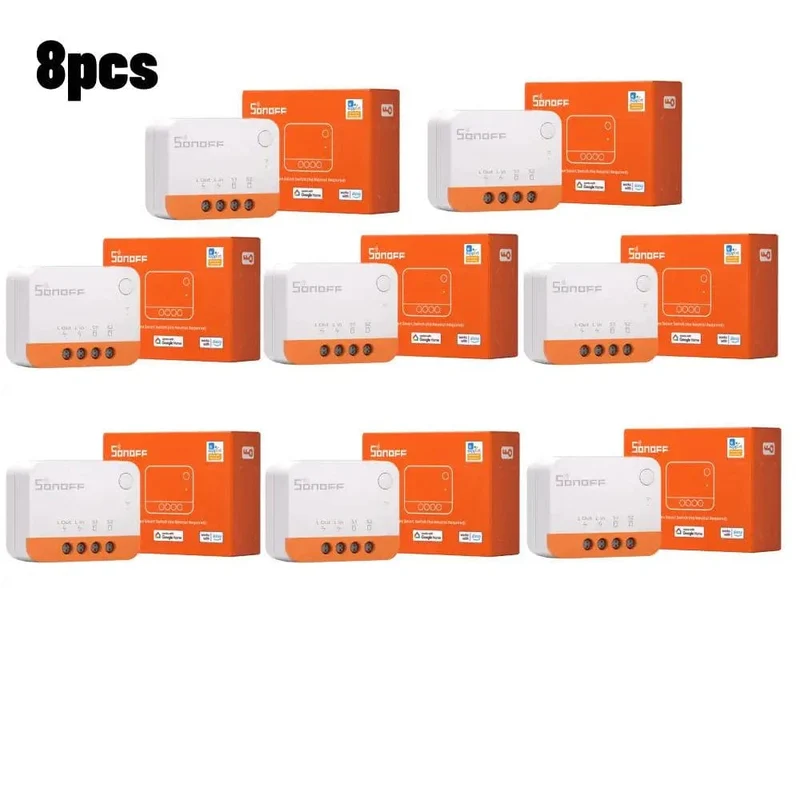 1/10 SONOFF ZBMINI-L2 Kein Neutralleiter erforderlich Extremer Zigbee Smart Switch über Alexa Home Assistant Zigbee2MQTT Smartthings HUB