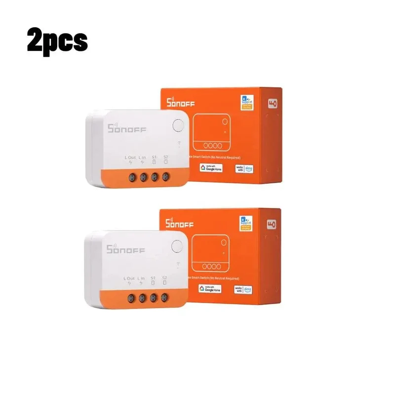 1/10 SONOFF ZBMINI-L2 Kein Neutralleiter erforderlich Extremer Zigbee Smart Switch über Alexa Home Assistant Zigbee2MQTT Smartthings HUB