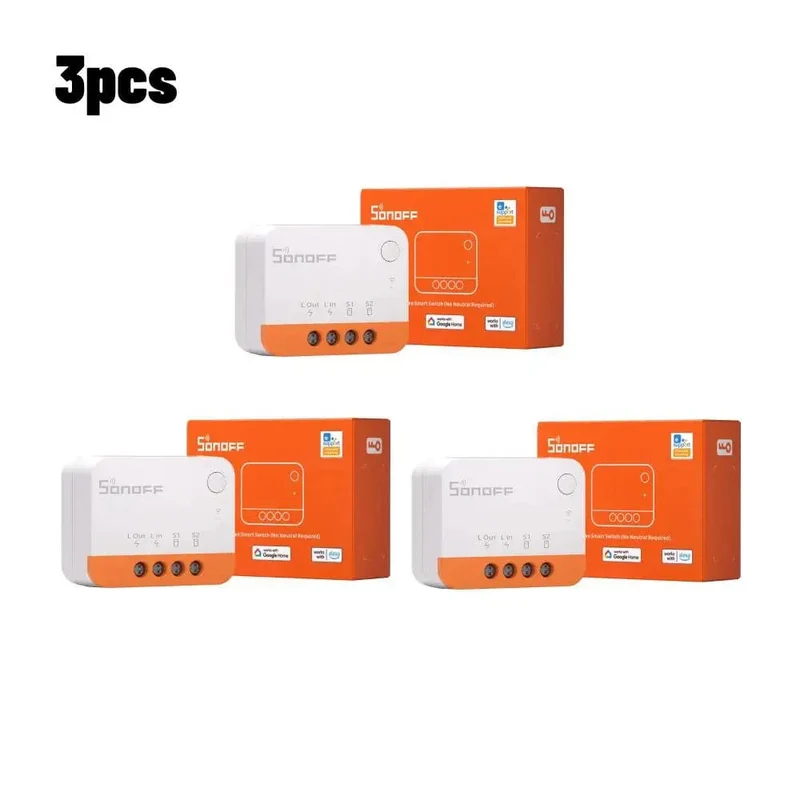 1/10 SONOFF ZBMINI-L2 Kein Neutralleiter erforderlich Extremer Zigbee Smart Switch über Alexa Home Assistant Zigbee2MQTT Smartthings HUB