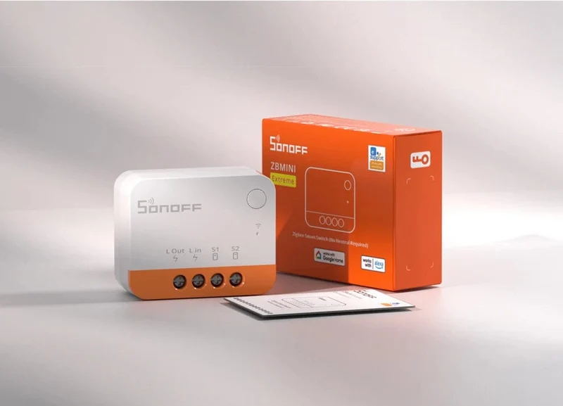 1/10 SONOFF ZBMINI-L2 Kein Neutralleiter erforderlich Extremer Zigbee Smart Switch über Alexa Home Assistant Zigbee2MQTT Smartthings HUB