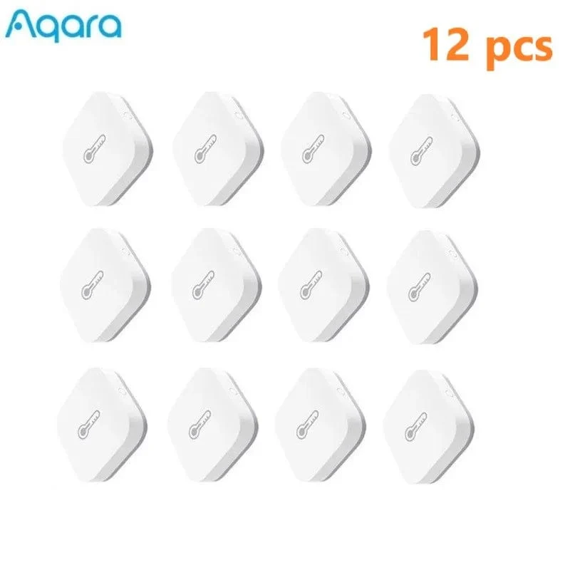 Aqara Temperatursensor Smart Luftdruck Feuchtigkeit Umgebungssensoren Zigbee Smart Fernbedienung für Mi Home Aqara Home APP
