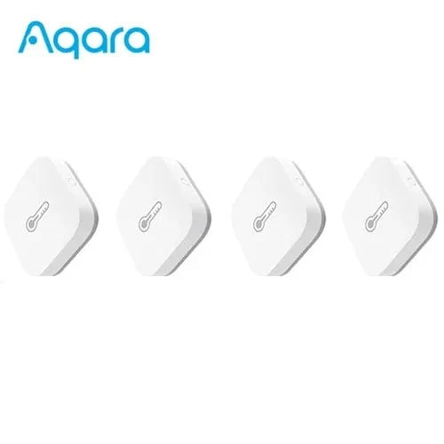 Aqara Temperatursensor Smart Luftdruck Feuchtigkeit Umgebungssensoren Zigbee Smart Fernbedienung für Mi Home Aqara Home APP