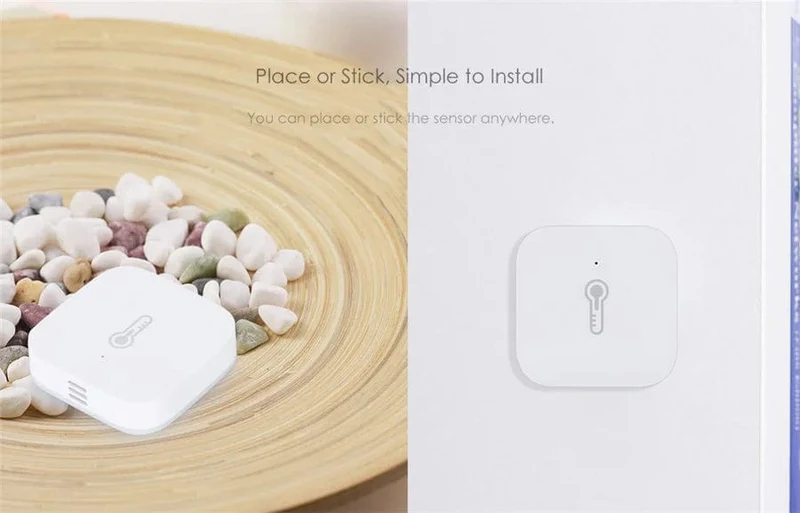 Aqara Temperatursensor Smart Luftdruck Feuchtigkeit Umgebungssensoren Zigbee Smart Fernbedienung für Mi Home Aqara Home APP
