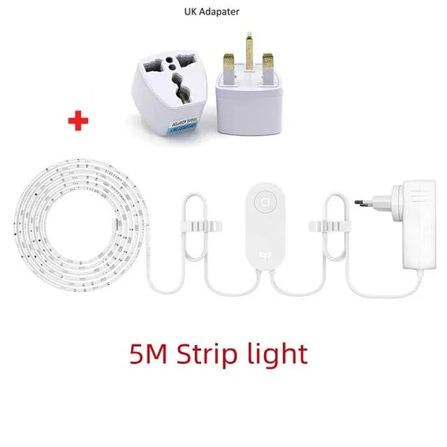 Yeelight Aurora Smart 5M Licht Streifen 1S Plus LED RGB Bunte WiFi Fernbedienung mit APP Assistent Homekit für smart home