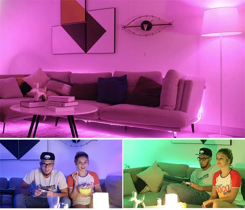 Yeelight Aurora Smart 5M Licht Streifen 1S Plus LED RGB Bunte WiFi Fernbedienung mit APP Assistent Homekit für smart home