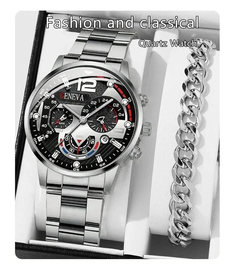 Neue Heiße Uhren Mode Für Männer Edelstahl Uhr Luxus Kalender Quarz Armbanduhr Business Uhren Mann Uhr Relogio Masculino