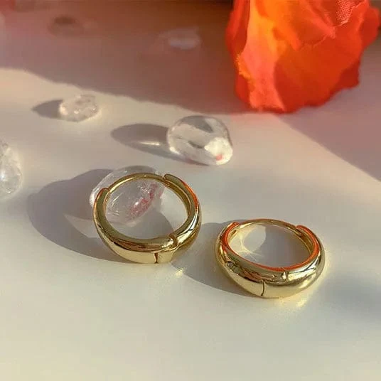 925 Sterling Silber Heißer Verkauf Koreanische geometrische creolen Einfache Temperament Exquisite Heißer Semale Sexy Schmuck Geschenk