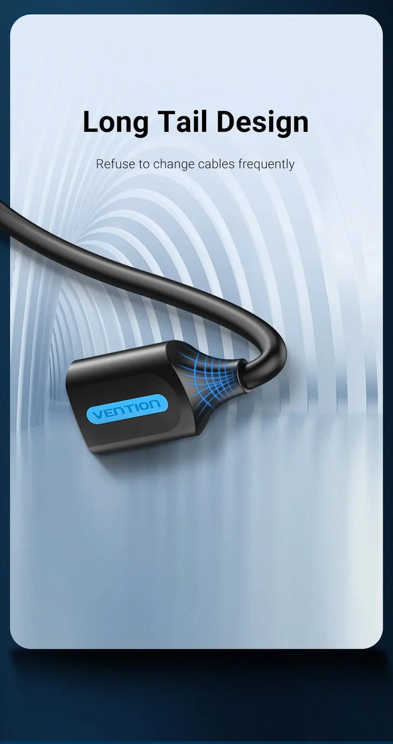 Tions USB 3.0-Verlängerungskabel, USB 3.0 2.0-Kabelverlängerung, Datenkabel für PC, Smart TV, Xbox One, SSD, schnelle Geschwindigkeit, USB-Verlängerungskabel