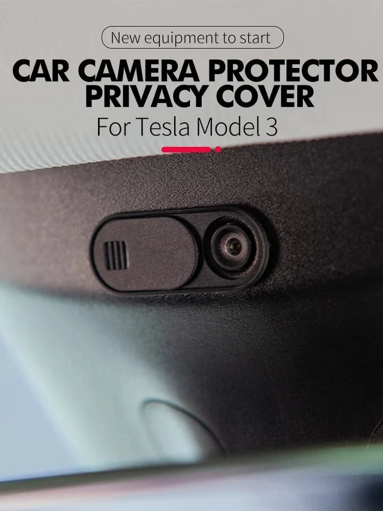 Für Tesla Model 3 Highland 2024 Kamera-Datenschutzabdeckung Weiß ModelY PC-Webcam-Abdeckung Model3 Modell SXY 2023 Innenzubehör