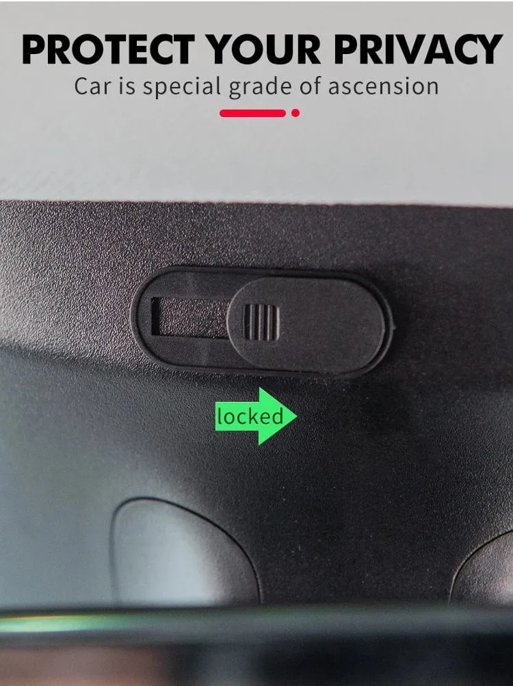 Für Tesla Model 3 Highland 2024 Kamera-Datenschutzabdeckung Weiß ModelY PC-Webcam-Abdeckung Model3 Modell SXY 2023 Innenzubehör